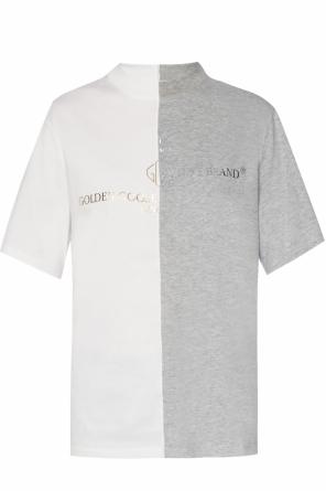 T-shirt z nadrukowanym logo, zdjęcie 1 T-shirt z nadrukowanym logo od Golden Goose